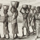 "A Slave Gang in Zanzibar"
The Illustrated London News (March 16, 1889), vol. 94, p. 343. Engraving based on sketch by W.A. Churchill.